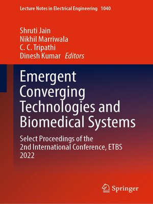 cover image of Emergent Converging Technologies and Biomedical Systems